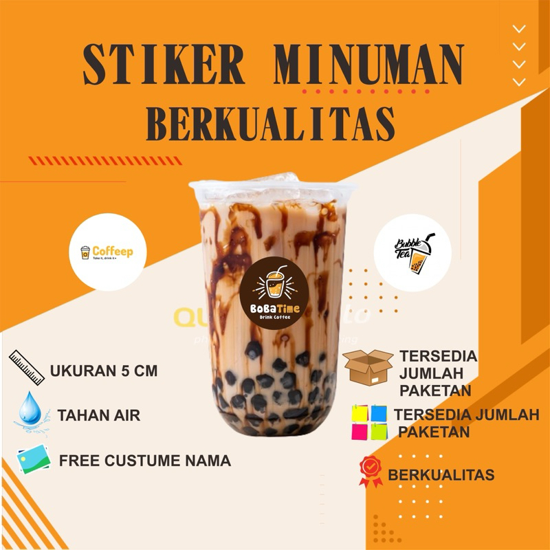 

MURAH! CETAK STICKER LABEL KEMASAN MINUMAN CUSTOM BAHAN VINYL & TRANSPARAN free design atau bisa pakai design sendiri ) ANTI AIR,TAHAN LAMA,TIDAK MUDAH ROBEK,cocok untuk produk makanan minuman yang lembab atau basah Waterproof Transparan Stiker plastik