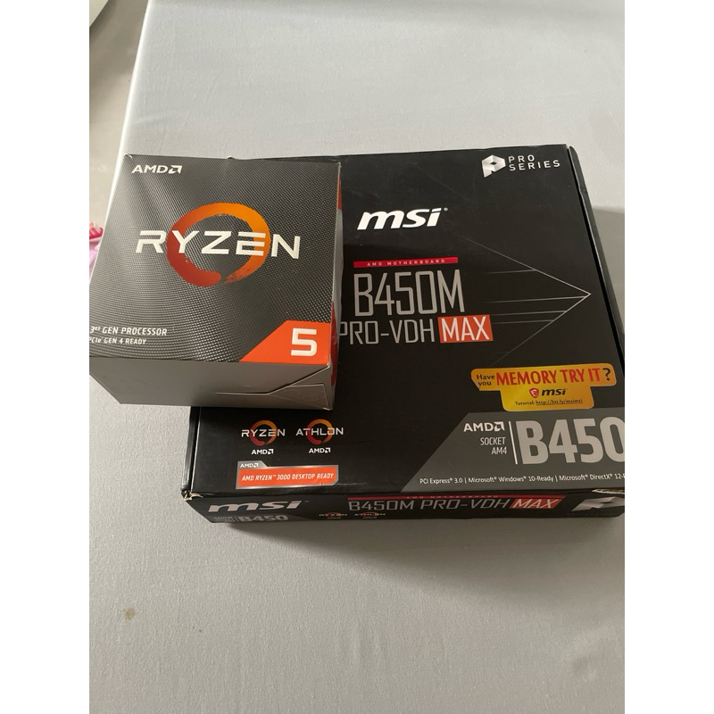 AMD RYZEN 5 3600 include mobo