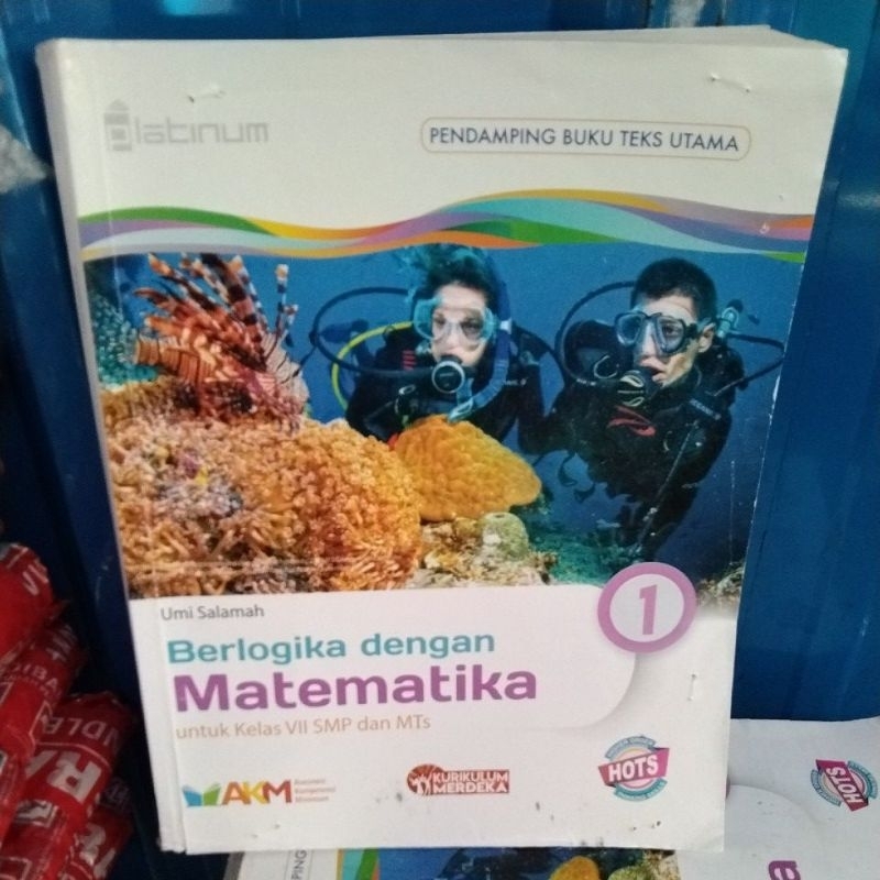 BUKU MATEMATIKA KELAS 1-7/VII SMP/MTs KURIKULUM MERDEKA PENERBIT TIGA SERANGKAI