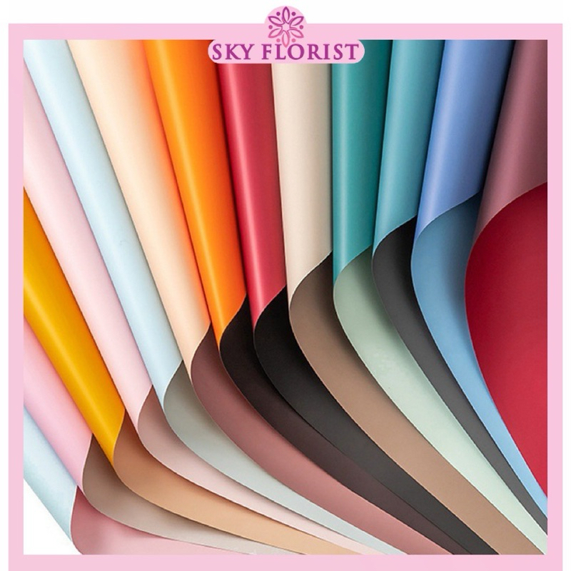 

Kertas Buket Dua Warna/ Cellophane Bi Color