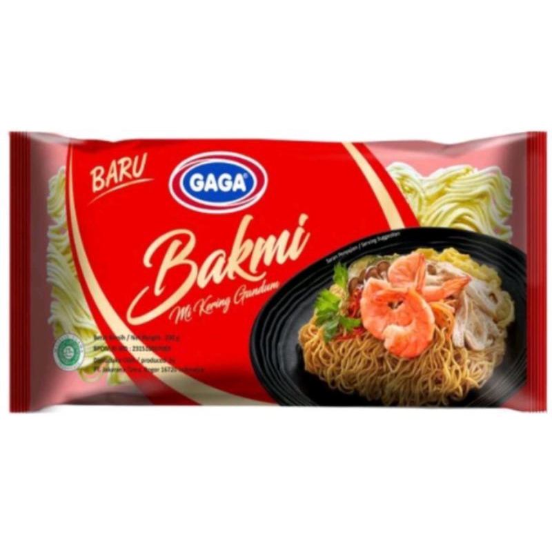 

Gaga - Bakmie Mie kering gandum 200g