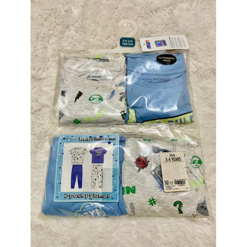 Max Fashions Kids Sale Music Cool Pyjamas Piyama 3-4y