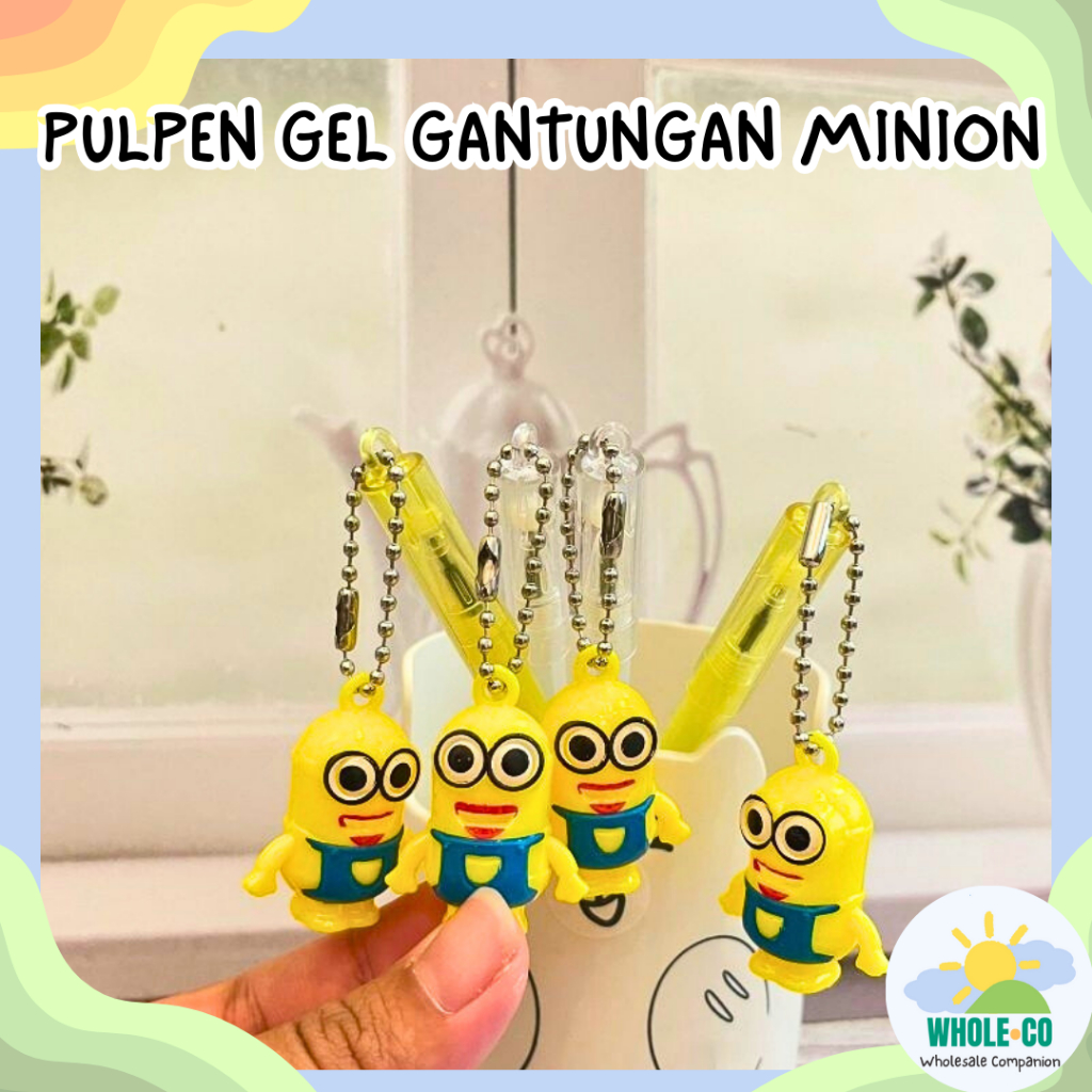 

Pulpen Gel Gantungan Minion Premium Gru Despicable Me Lucu Unik Imut Termurah Grosir Cod PG-1059