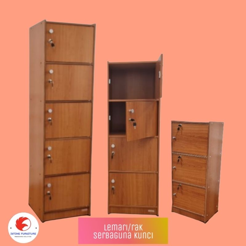 Lemari serbaguna rak susun serbaguna lemari kayu minimalis