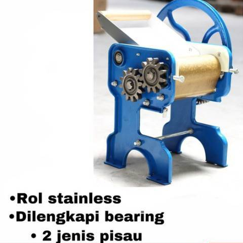 Mesin Cetak Mie Manual / Noodle Maker / Ampia Gilingan Mie Manual 150
