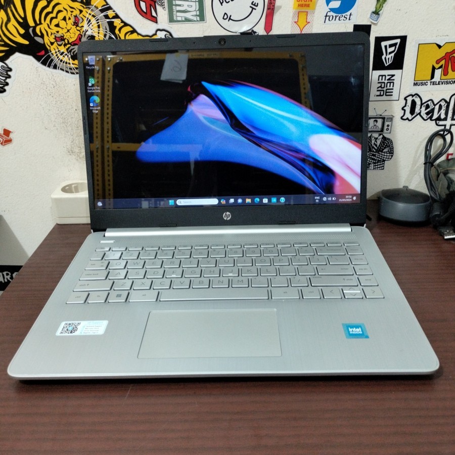 Laptop Hp 14s Dq3111tu intel celeron n4500 Ram 8/512SSD W11 Second