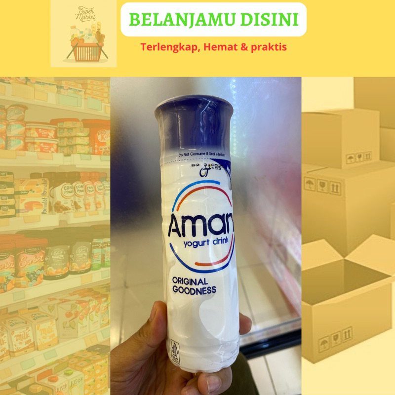 

aman yogurt drink no added sugar 250 ml