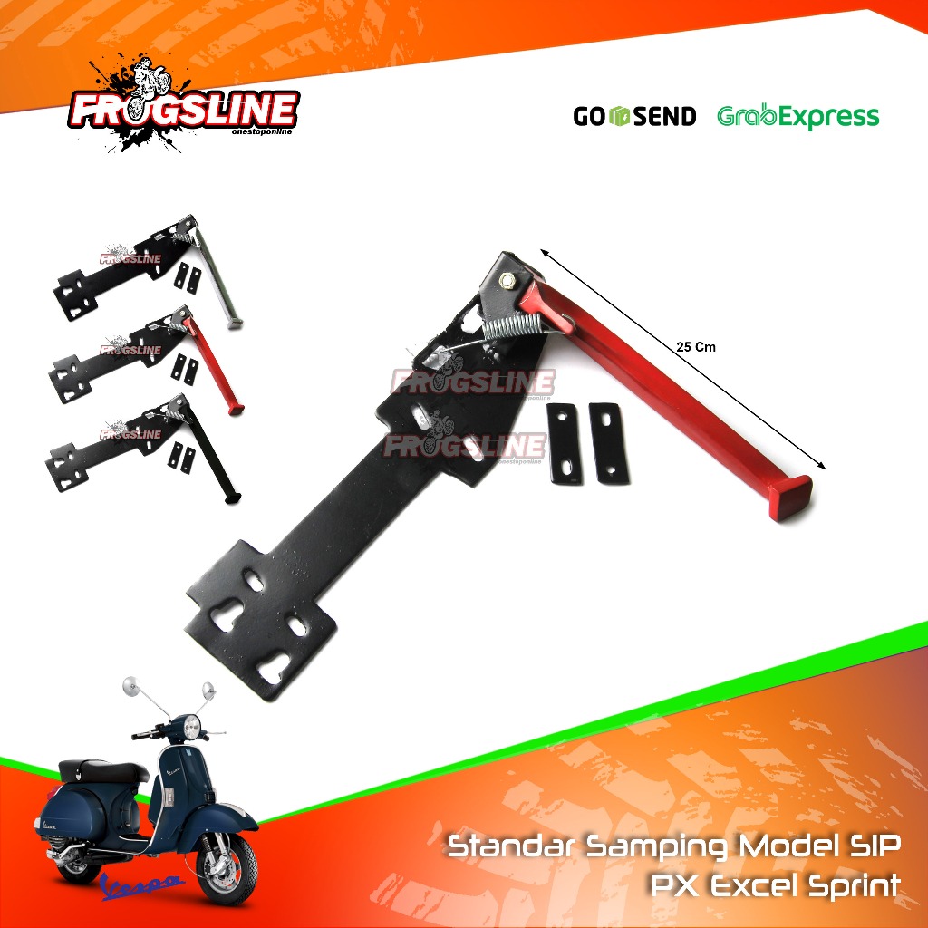 Standar samping vespa model SIP - Side stand vespa model SIP PX Excel Sprint