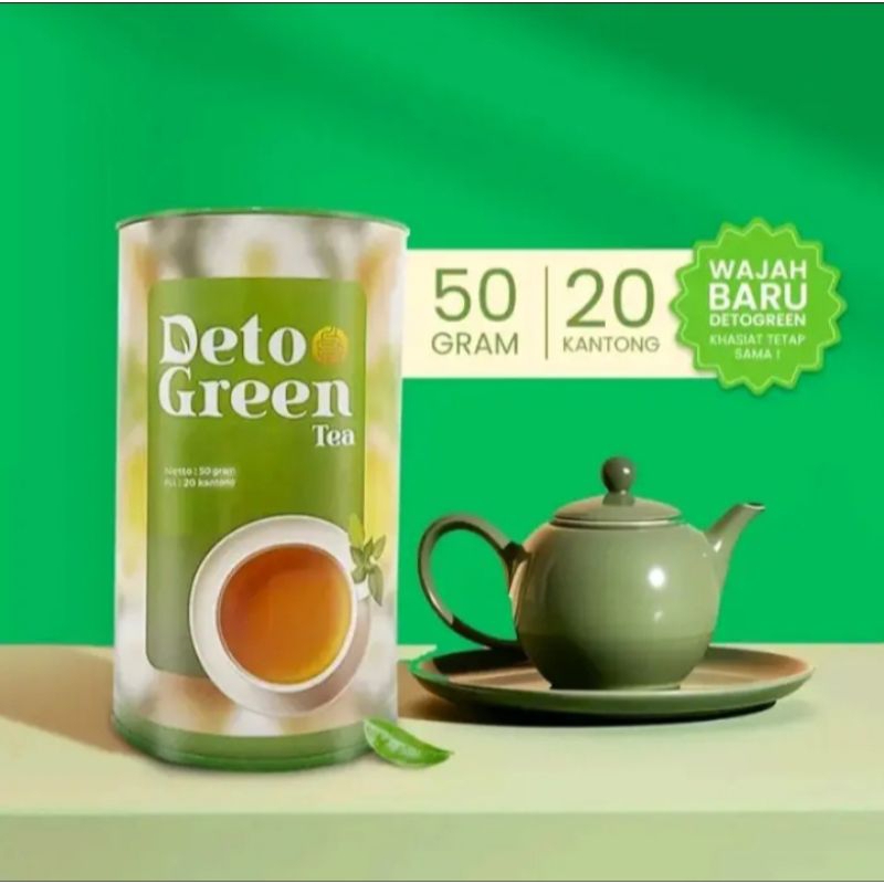 

DETOGREN TEH CELUP HERBAL 50GRISI 20KANTONG WAJAH BARU KHASIAT TETAP SAMA!