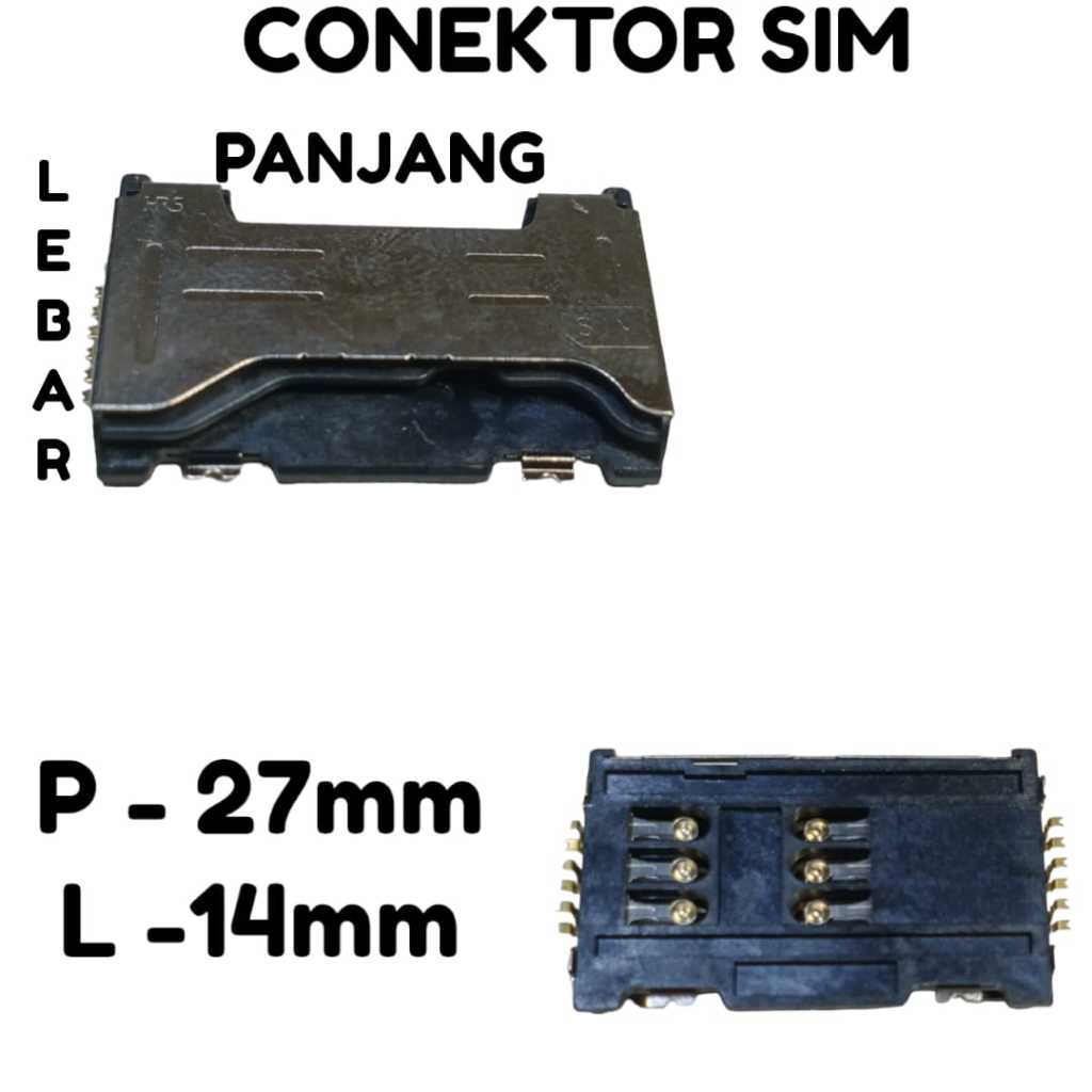 CONEKTOR SIM CARD DUAL SIM
