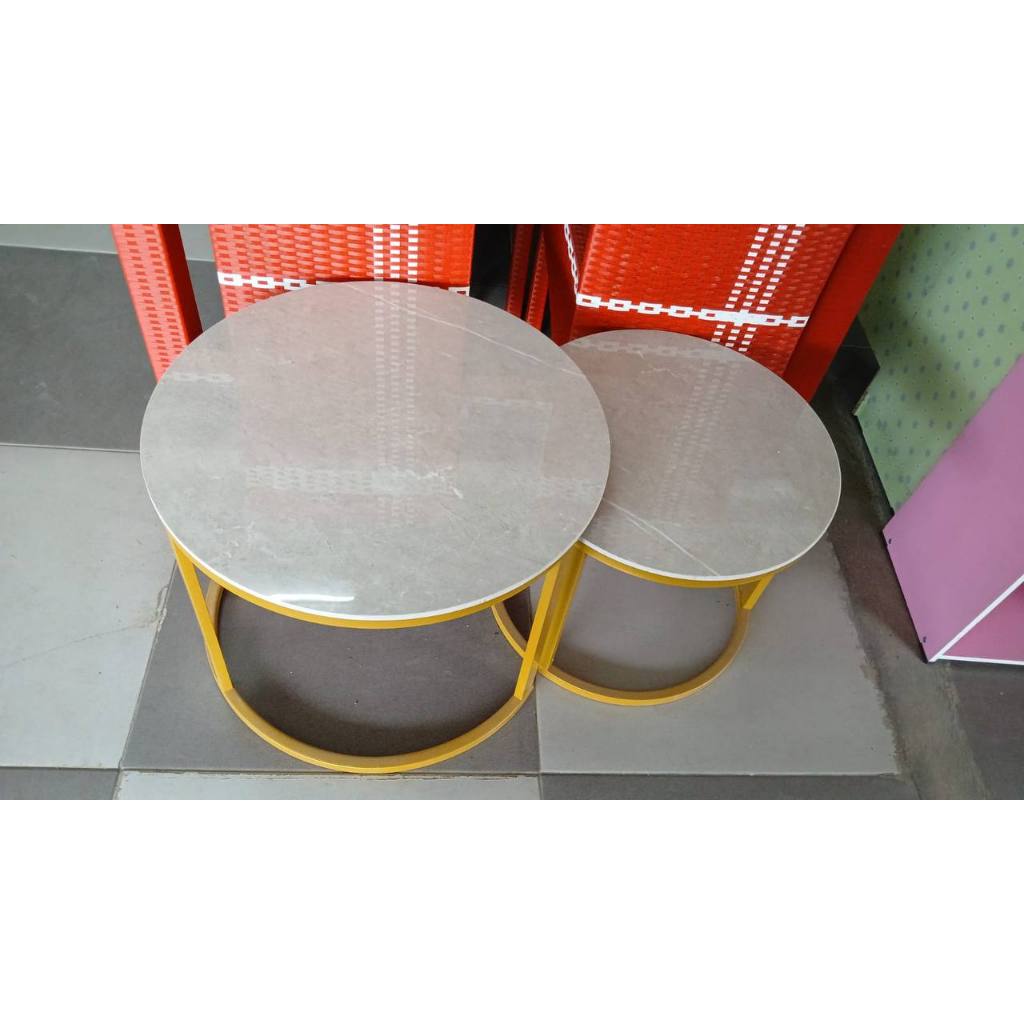 MEJA TAMU MARMER COFFEE TABLE MARMER SET MEJA TAMU MARMER