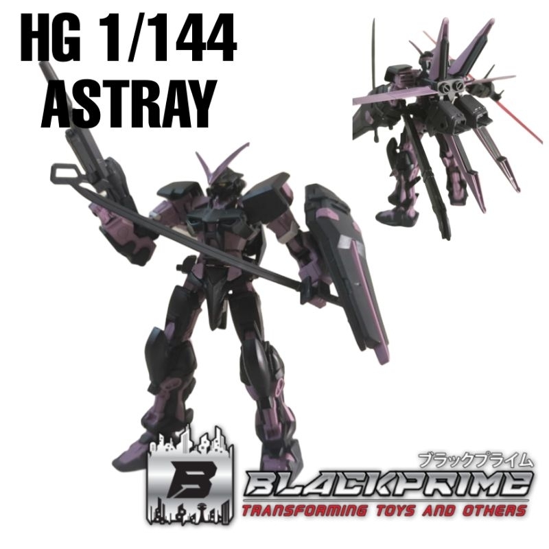 HG 1/144 Astray Red Frame Flight unit Black Version Noir Inversion JMS Model Kit