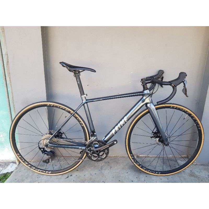 Fullbike Sepeda Roadbike RB Balap Pro Prime All Round Carbon Grey Size 48