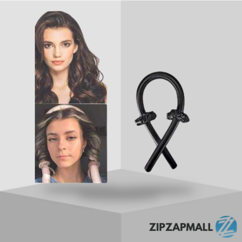 Alat Pengeriting Rambut Lazy Curler Rod / Alat Keriting Gantung Rol Roll Rambut Tanpa Listrik Elsy H