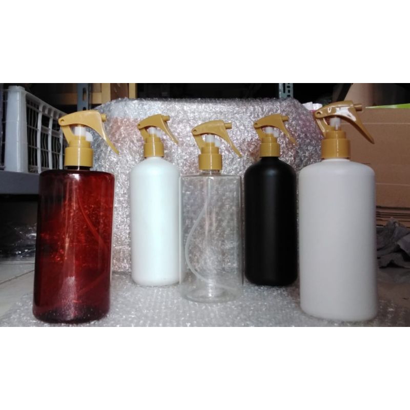 Botol 500ml Botol 500ml Spray Trigger Gold Botol Trigger 500ml Botol Spray Triger