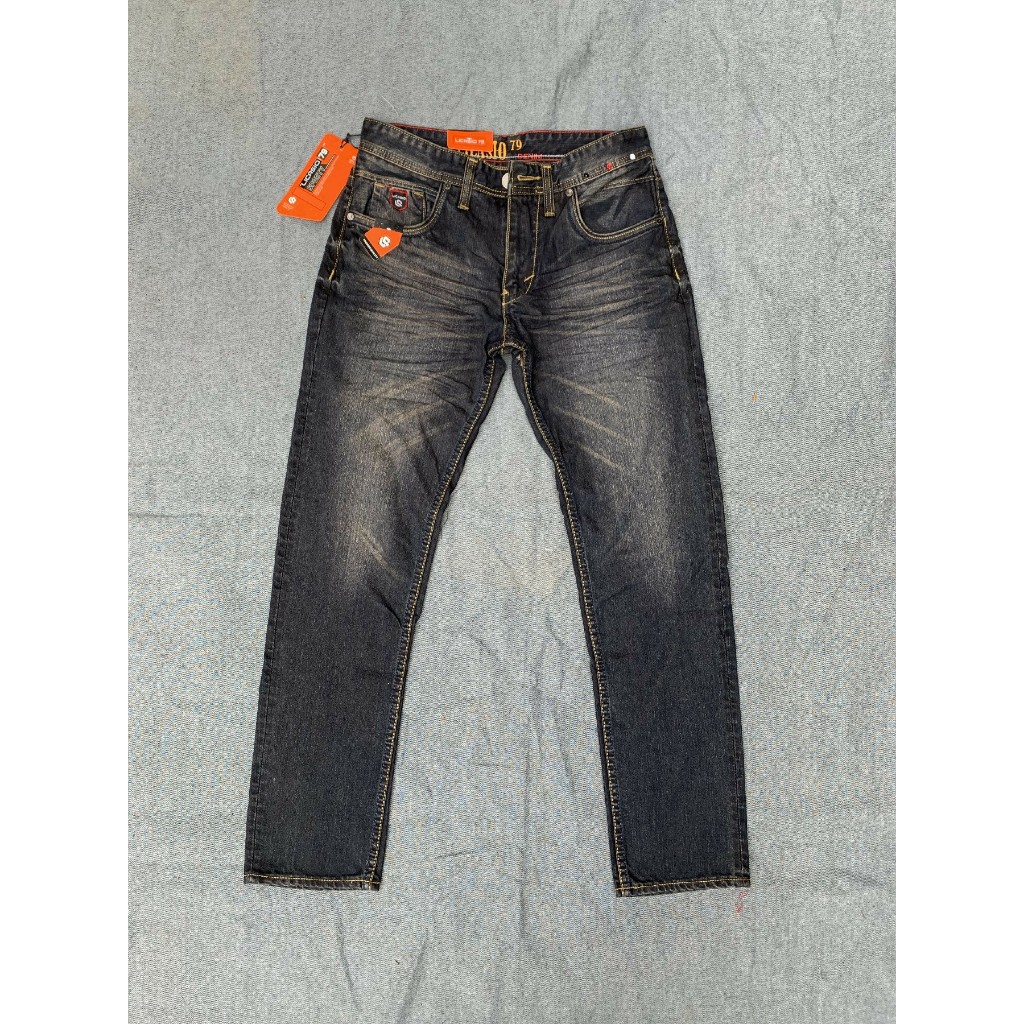 Licasio 79 Denim Celana Jeans Pria Washing Selvedge Panjang