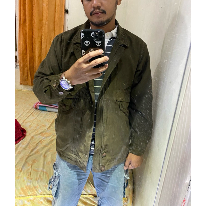 jaket harington vintage golden bear