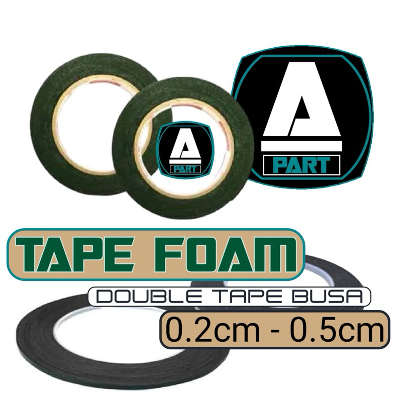 

TAPE FOAM DOUBLE TAPE HIJAU LEM BOLAK BALIK