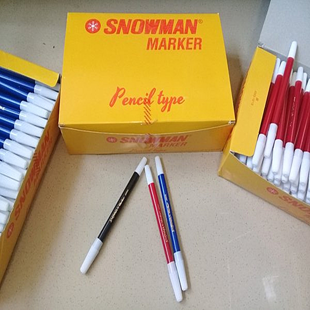 

Snowman Spidol 1A Original Spidol Marker Kecil per lusin 12 pcs boleh campur