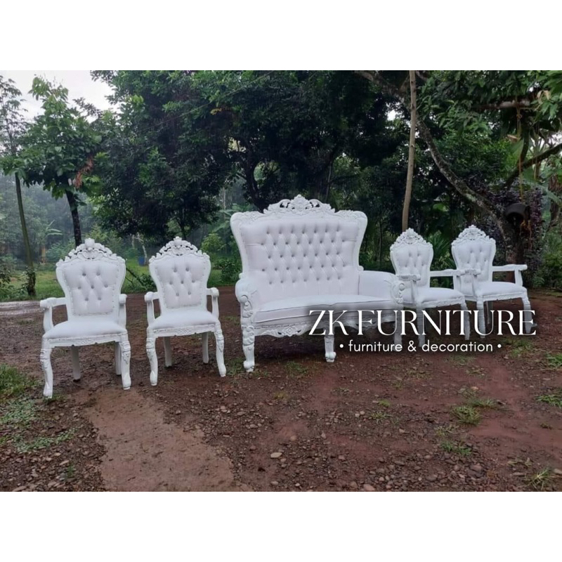 Kursi pelaminan Sofa pelaminan Kursi syahrini Kursi pelaminan syahrini Kursi jambu Kursi prancis Kur