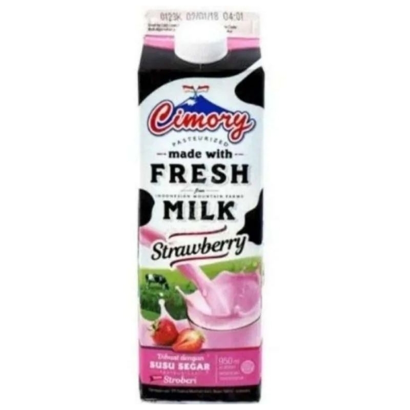 

Susu Cimory UHT Milk Strawberry 1000ml