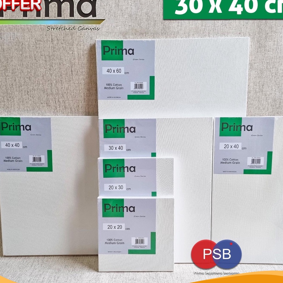 

GEBYAR PROMO Kanvas Lukis Prima 3x4 cm Green Series Painting Canvas