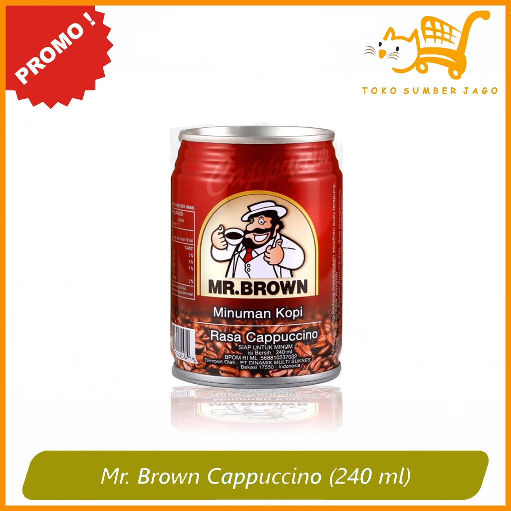 

MR BROWN Cappuccino Iced Coffee 240ml