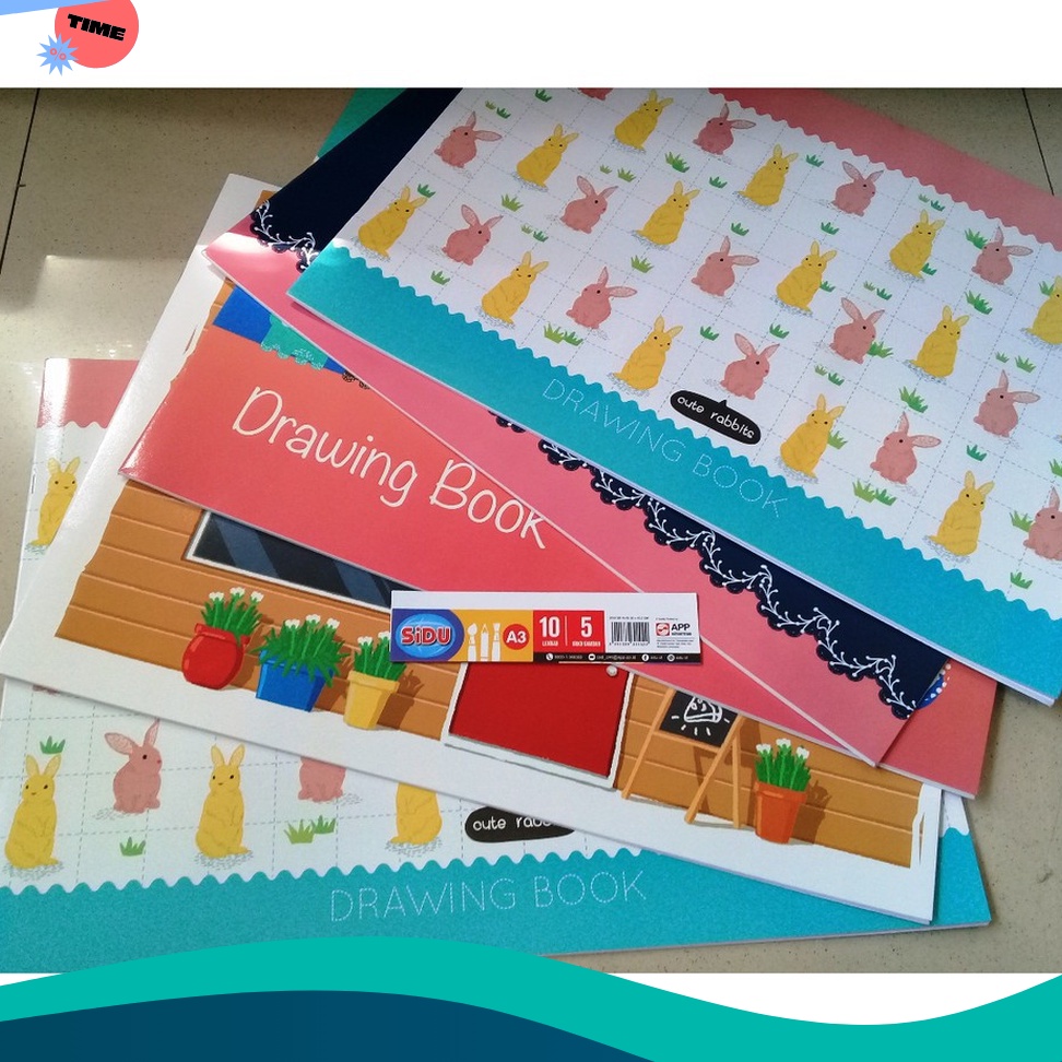 

SPESIAL Buku Gambar Besar Sidu Sinar Dunia A3 Pak 5 Buku Original