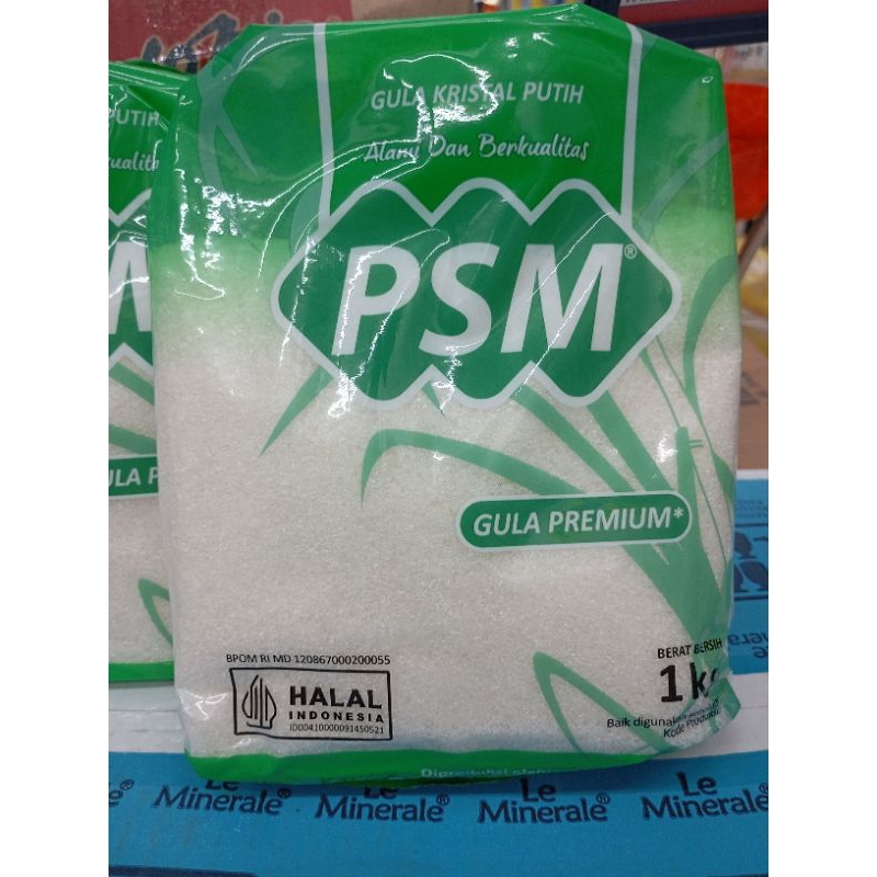 

GULA PSM 1 KG GULA KRISTAL PUTIH PREMIUM