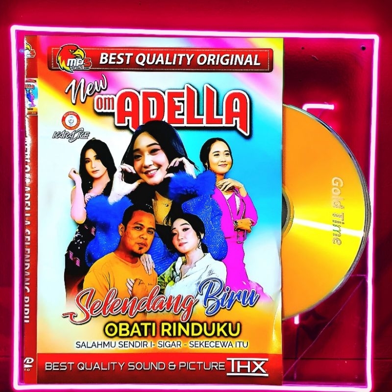 Kaset DVD Mp5 60 Vidio Lagu Dangdut Koplo Om Adella Full Album Terbaru Terviral