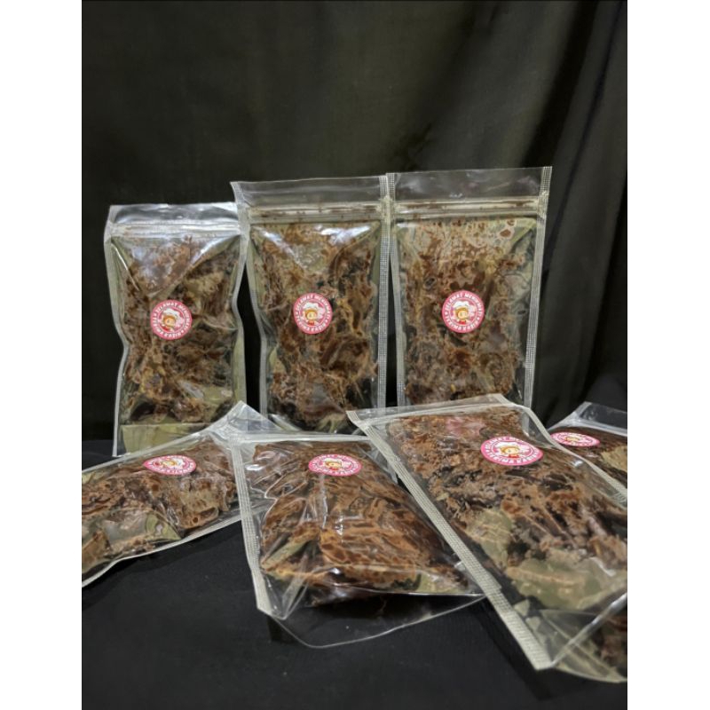 

krpik pisang coklat