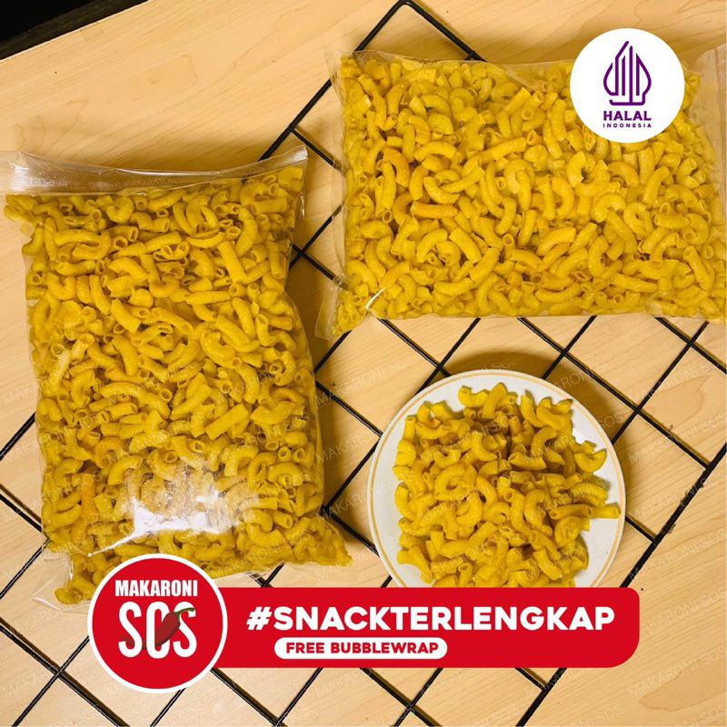 Makaroni Pipa Original 1kg Sepat Makaroni Asin Lezat Gurih By MakaroniSos Food