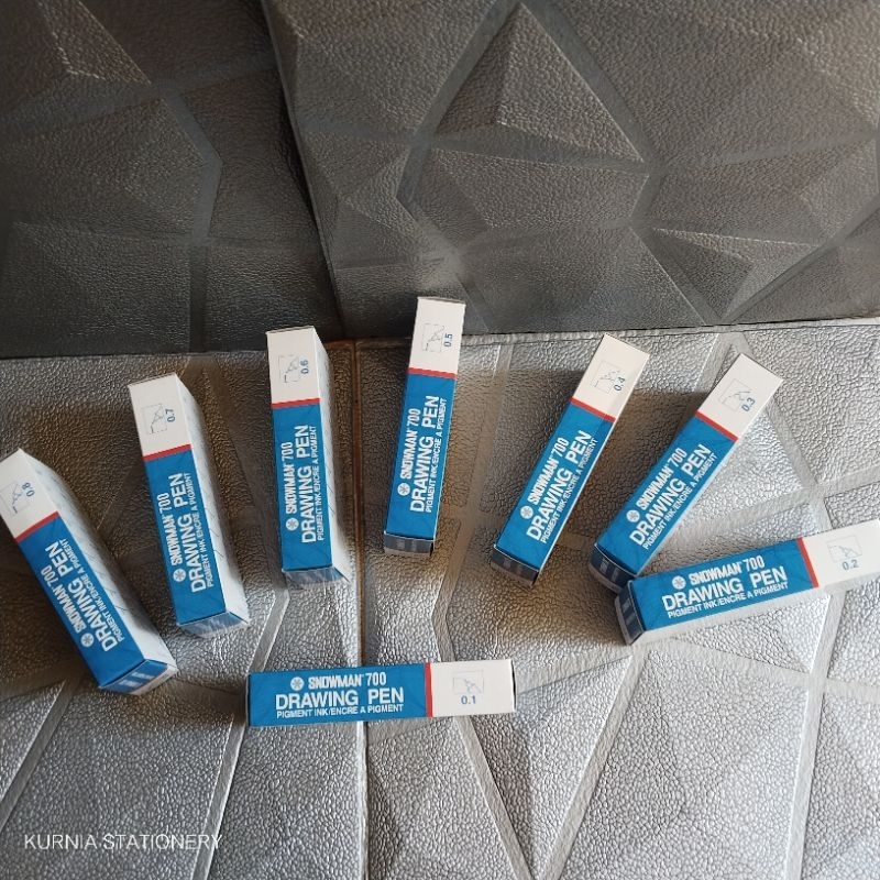 

BIJIAN (1 PCS) Drawing Pen SNOWMAN 700 Semua Ukuran mm