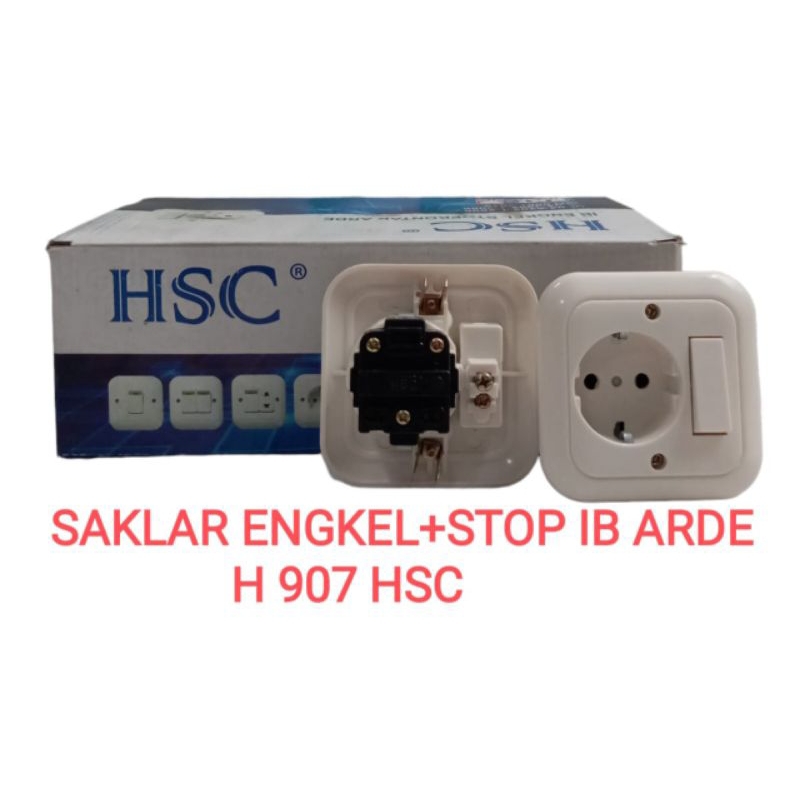 SAKLAR ENGKEL+STOP IB ARDE H 907 HSC