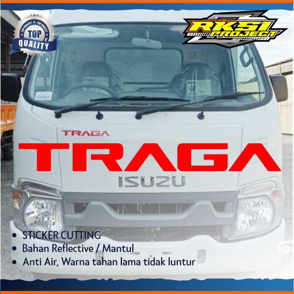Sticker Cutting Kabin Isuzu Traga