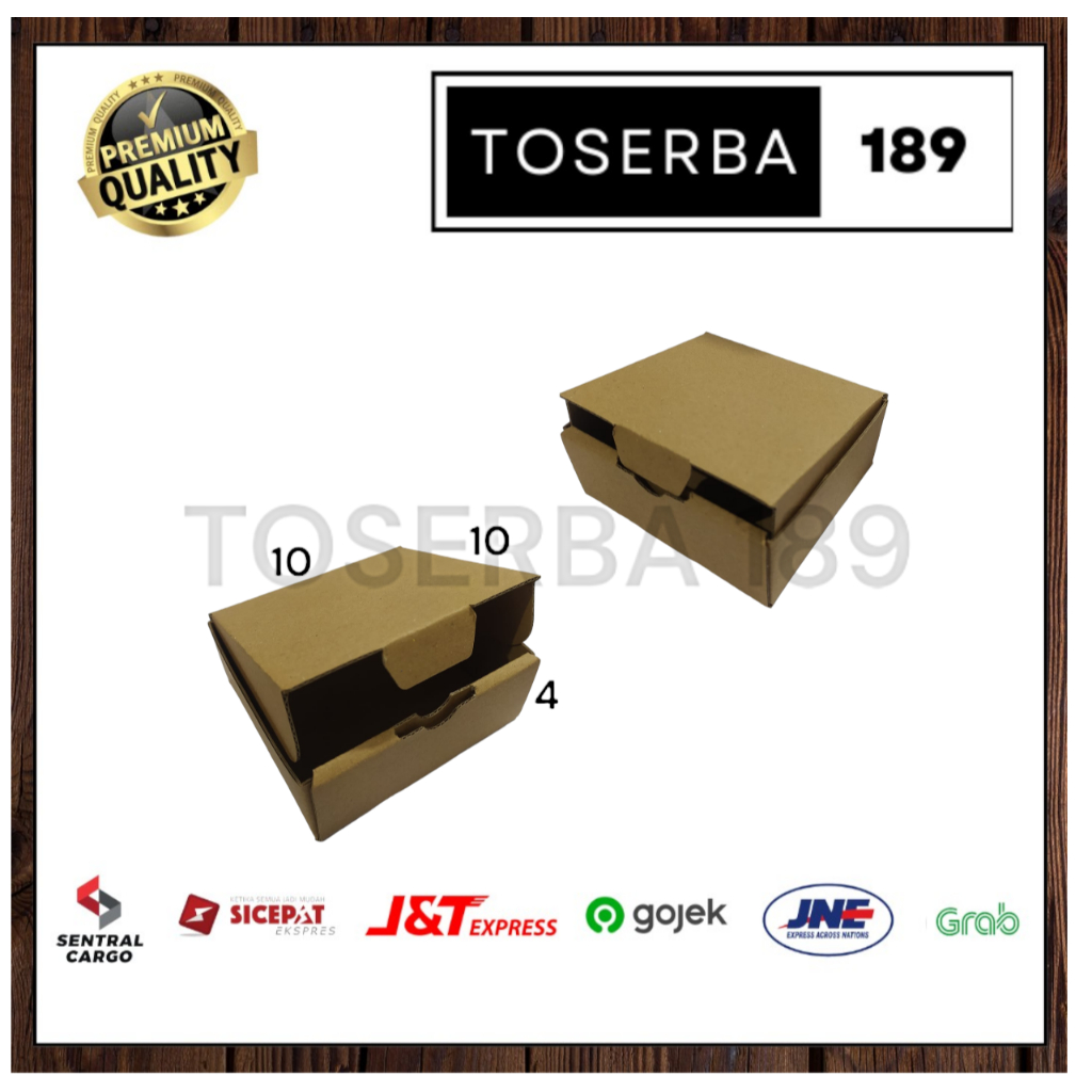 

kardus packing diecut/box pizza uk 10x10x4 cm