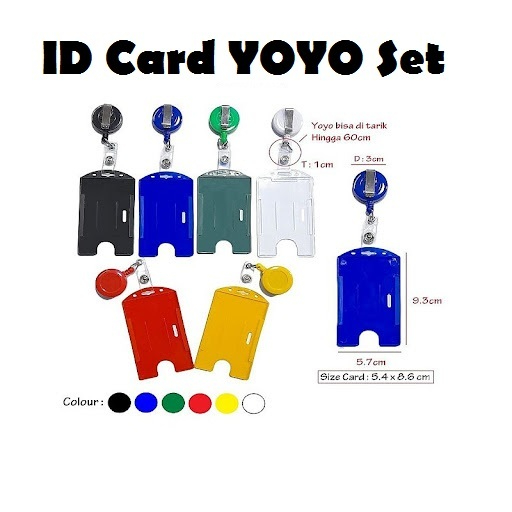 

Gantungan ID Card Yoyo/Tempat Kartu ID Yoyo