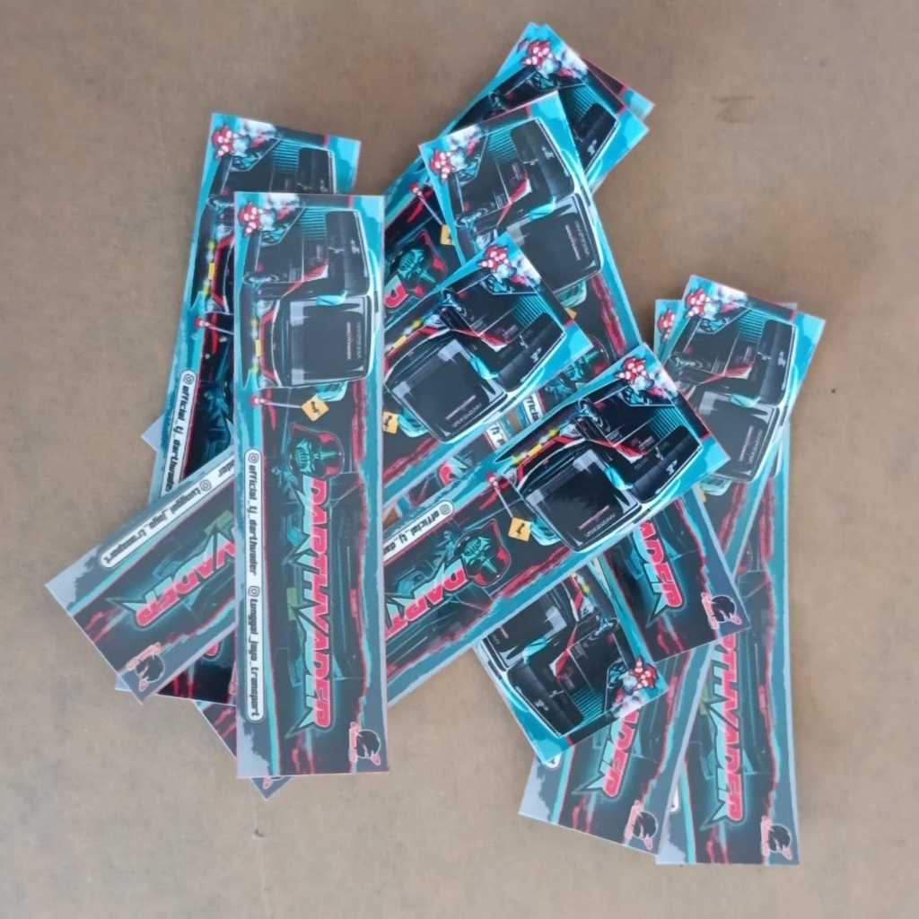 Stiker bus Tunggal jaya dartvadher