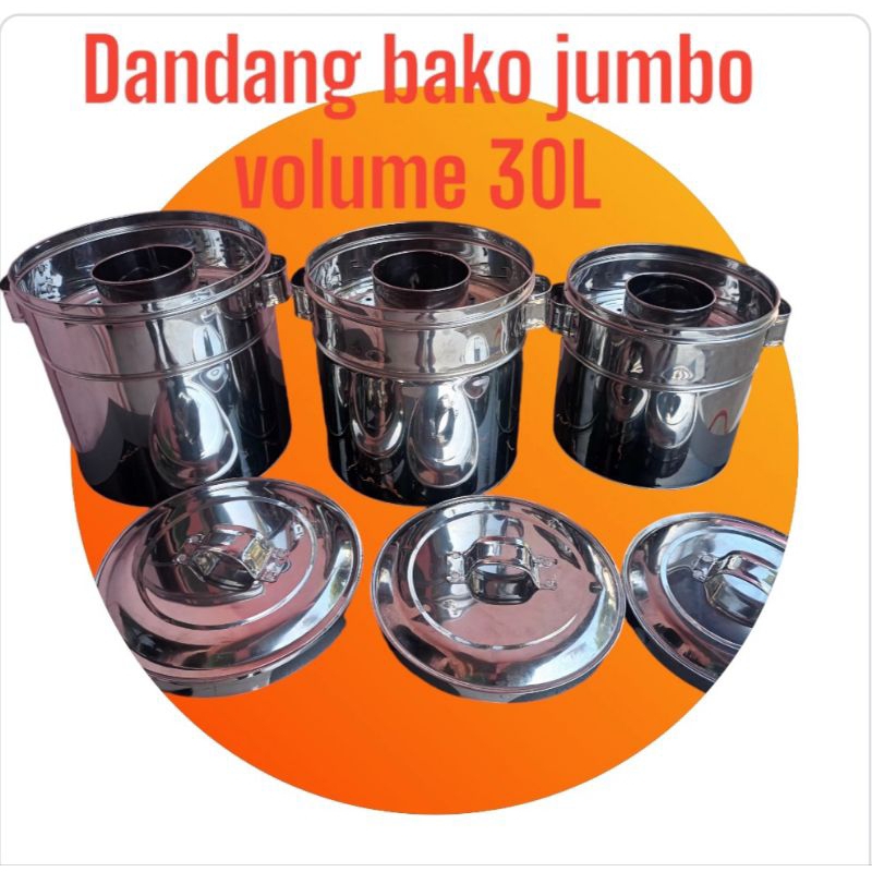 DANDANG BAKSO MALANG STEAMER, PANCI KUALI BESAR, PANCI HAJATAN TUTUP STAINLES, DANDANG BAKSO, PANCI 