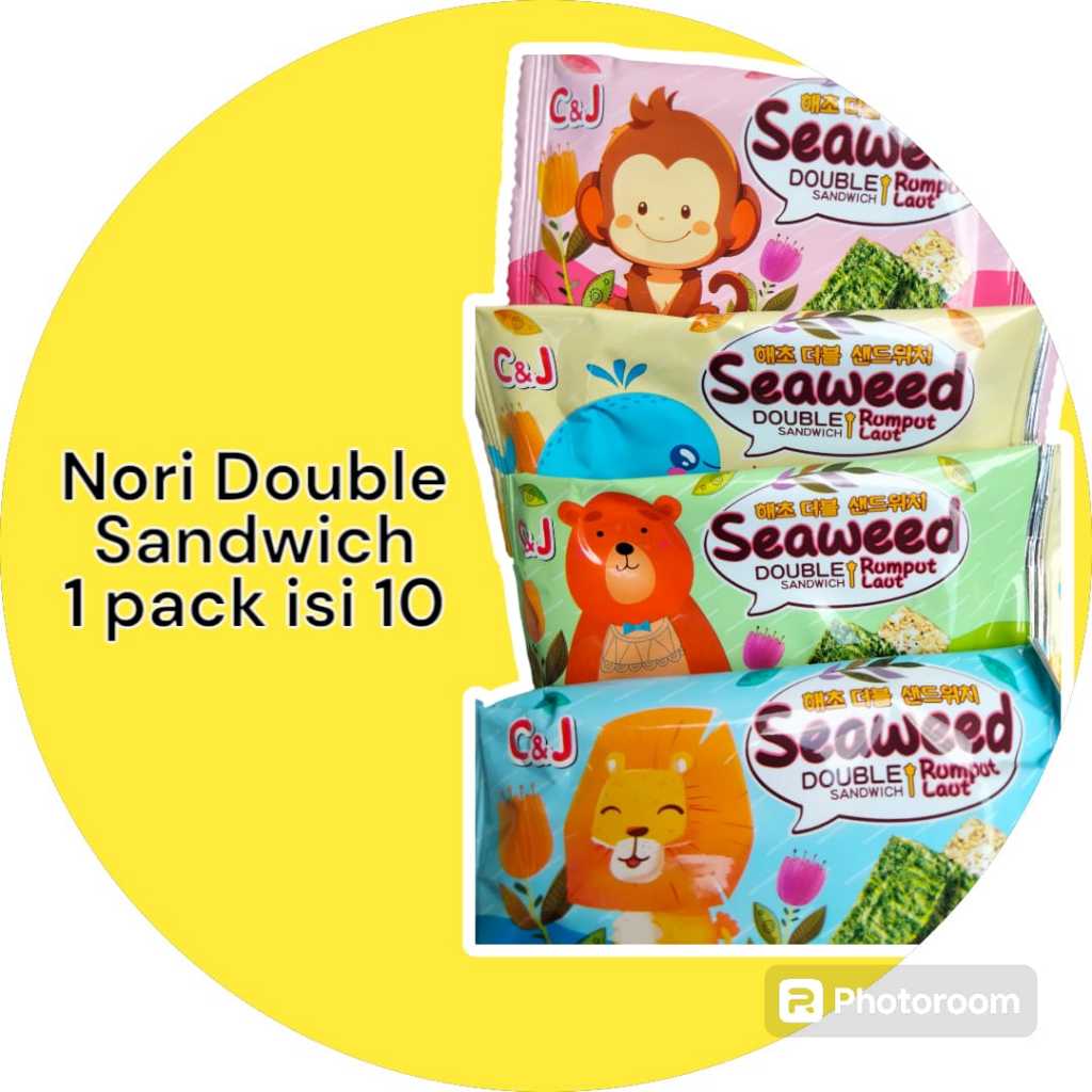 

NORI DOUBLE SANDWICH (DAPAT 10 PCS)