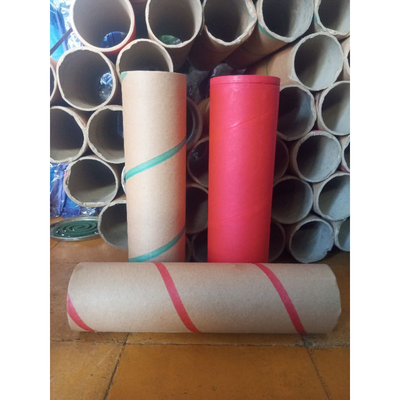 Paper core/tube kardus untuk paket P30cm D8cm