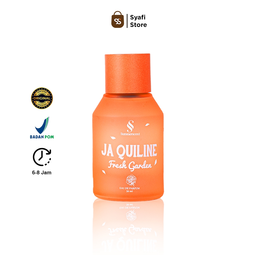 Parfum Summerscent I Ja Quiline Fresh Garden I Parfume Pria Wanita Unisex EDP 50ml