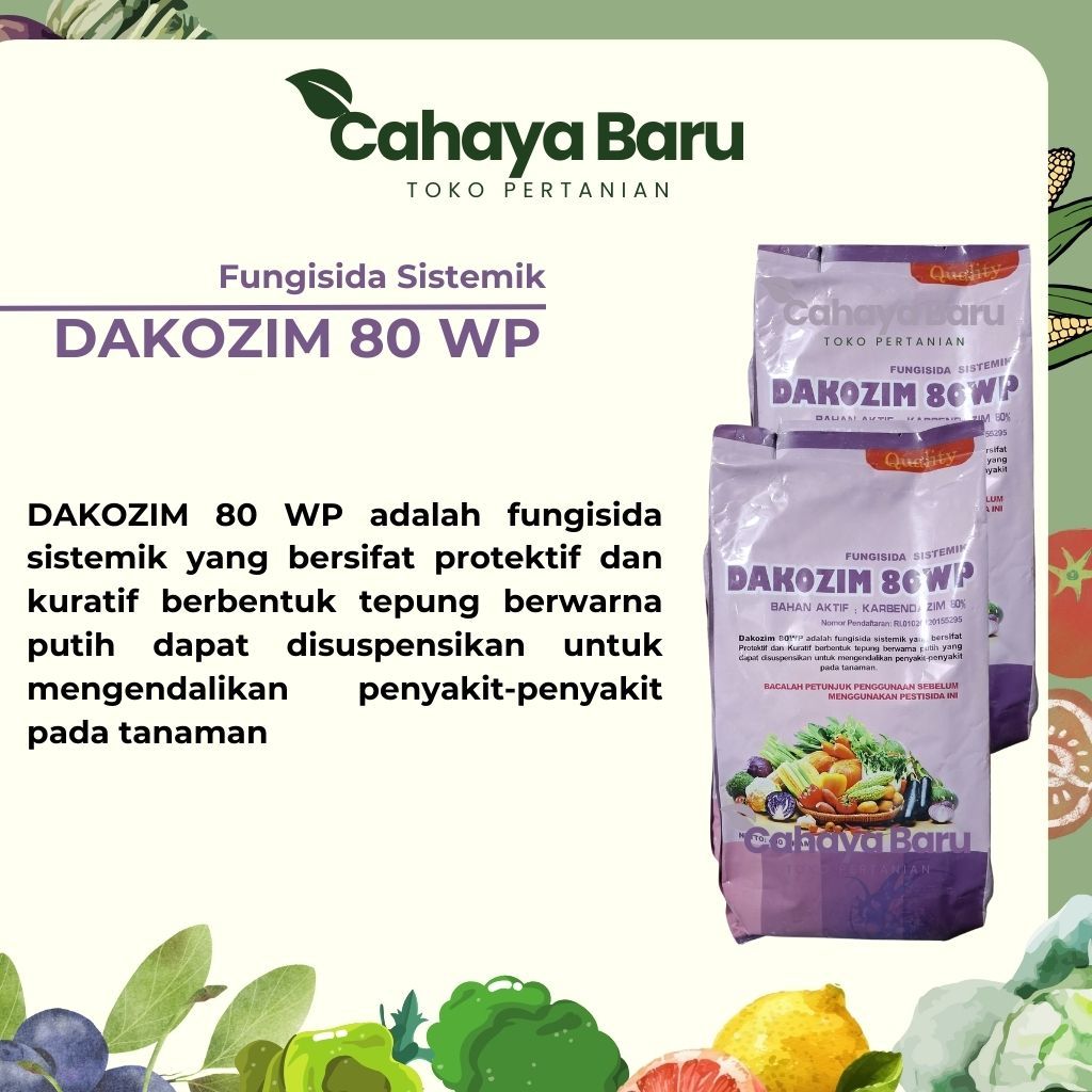 Dakozim 80 WP Fungisida Sistemik 400g