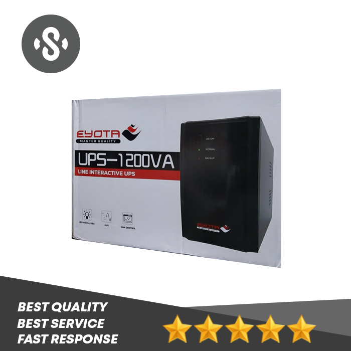 EYOTA UPS - 1200VA LINE INTERACTIVE UPS EYOTA