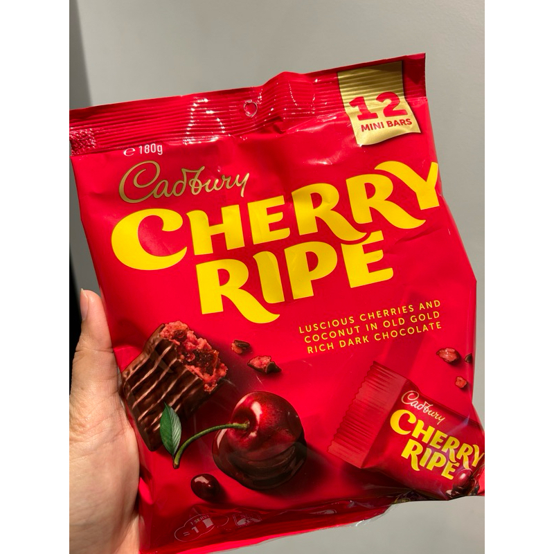 

Cadbury Cherry Ripe 12mini bars 180g - Australia