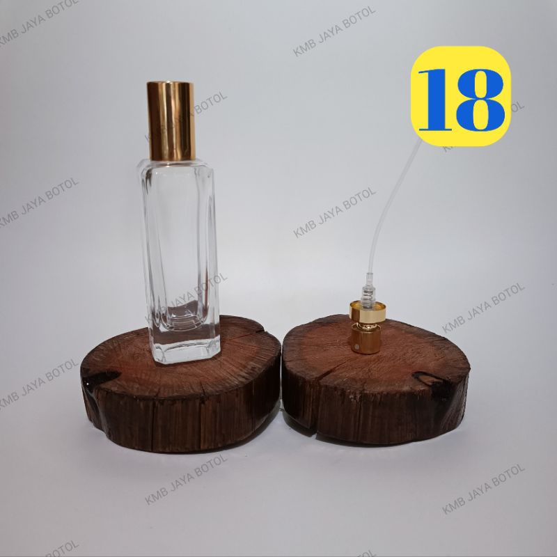 BOTOL PARFUM K22 30 ML PRESS 60 PCS, BOTOL PARFUM, BOTOL KOSONG, BOTOL PARFUM SPRAY, BOTOL PARFUM PR