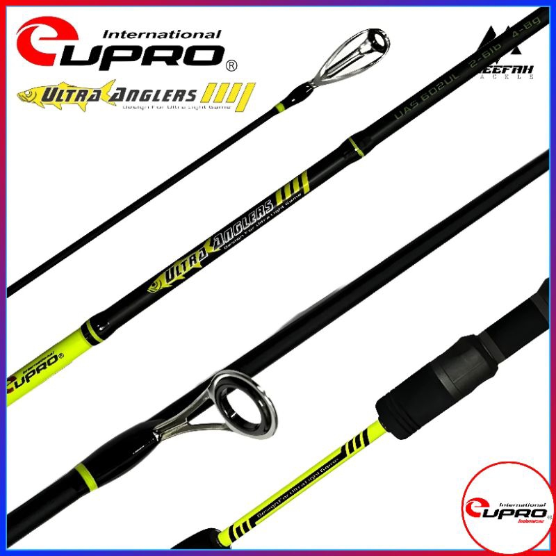 JORAN EUPRO ULTRA ANGLERS UAS602 SPINNING | ULTRALIGHT | ROD UL | PARABOLIC