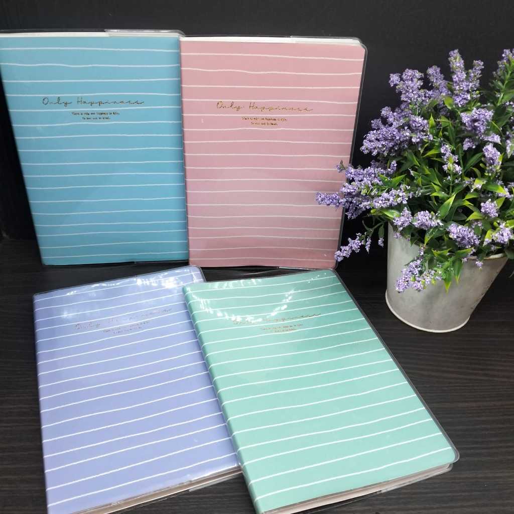 

GRAMEDIA KEDIRI - KAKO NB SC A5 STRIPE COVER ONLY HAPPINESS KKSC-15422