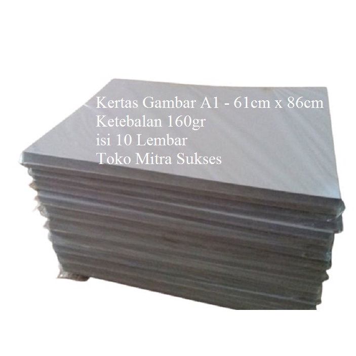 

1 Lembar Kertas Gambar A1 61cm x 86cm QNVOQ7458