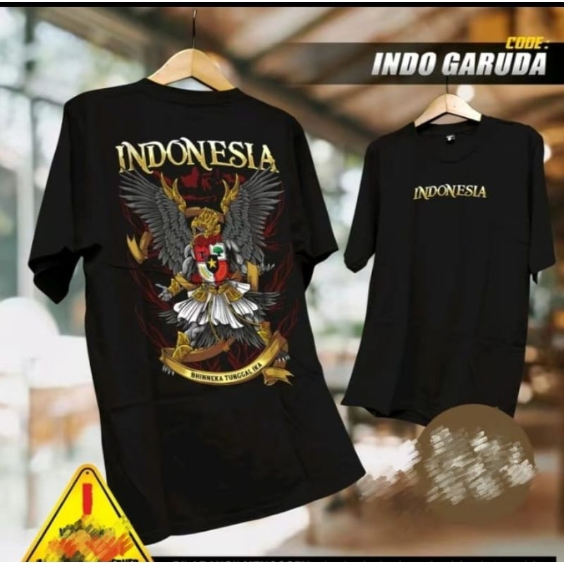 KAOS INDONESIA BHINEKA TUNGGAL IKA